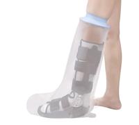 Fasola Protector Escayola Pierna para Ducha, Piscina, Funda para Escayola Pierna Adulto, Reutilizable Bolsa Escayola Pierna Mantenga Secos el Yeso y el Vendaje