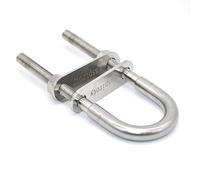 Faspiroty - Perno en forma de U para barco, acero inoxidable, M12 x 150 mm, 1 unidad