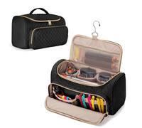 Fasrom Estuche de Viaje Compatible con Dyson Airwrap Styler y Shark FlexStyle Air Styling & Drying System, Bolsa de Almacenamiento para Airwrap Style y Accesorios para el Cabello, Negro