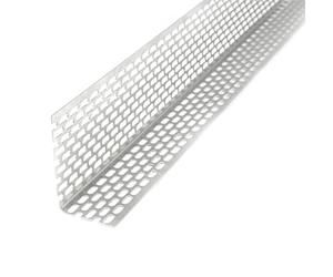 Fassadenprofile Ángulo de ventilación aluminio, perfil de ventilación 30x50mm, 20 piezas plata, ventilación óptima de fachadas y tejados, apto para repelente de aves, rejilla de alero