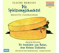 Fassbaender - Die Speilzeugschachtel F. Poulenc ; Die Geschicte Von Babar