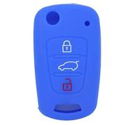Fassport Silicone Cover Skin Jacket for HYUNDAI KIA 3 Button Flip Remote Key CV9100