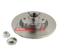 FAST 2X DISCOS DE FRENO Eje Trasero Ø 280 Completo Para Opel Vivaro Combi Fiat