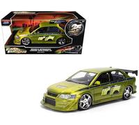 Fast and Furious Brians Mitsubishi Lancer Evolution VII 1:24 Jada 37874 Verde
