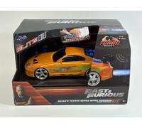 Fast And Furious Brians Toyota Supra Nitro Accionado R/C 1:24 Scale Jada 36194