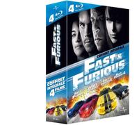 Fast and Furious - Intégrale 4 films [Francia] [Blu-ray]