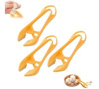 Fast and Portable Garlic Peeler, 2025 New Garlic Peeling Tool,Stainless Steel Garlics Peeler Tweezer Tool, Stainless Steel Tweezer Tools, Multipurpose Kitchen Gadget (3pcs)