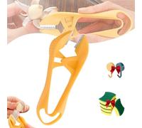 Fast And Portable Garlic Peeler,2025 New Garlic Tweezer Peeler Manual Peeling Skin Remover,Cat Paw Roller Peeling Tube Tool With Hanging,Stainless Steel Easily And Quickly Kitchen Gadget (1pcs)