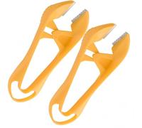 Fast And Portable Garlic Peeler, 2025 New Garlic Tweezers, Manual Garlics Peeler Skin Remover, Easy Hanging, Multifunctional Kitchen Gadget, Avoiding Smell On Your Hands (2pcs)