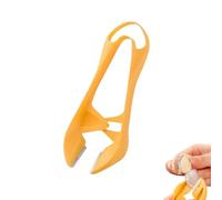 Fast and Portable Garlic Peeler, Garlic Peeler Skin Remover, Stainless Garlic Tweezers with Hanging Hole Kitchen Gadget (1 pcs)