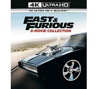 Fast And The Furious/ 2 Fast 2 Furious/ Tokyo Drift/Fast & Furious/Fast 5/Fast & Furious 6/F7/F8 (8 4k Ultra-HD + Blu-Ray) [Edizione: Regno Unito] [4k Ultra-HD + Blu-Ray]