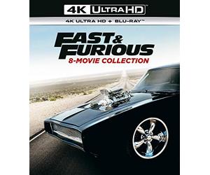 Fast And The Furious/ 2 Fast 2 Furious/ Tokyo Drift/Fast & Furious/Fast 5/Fast & Furious 6/F7/F8 (8 4k Ultra-HD + Blu-Ray) [Edizione: Regno Unito] [4k Ultra-HD + Blu-Ray]