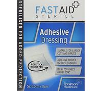 Fast ayuda estéril - Almohadillas adhesivas - Pack de 15
