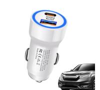 Fast Car Charger - 5.6x2.6cm | Retractable Cable Port PD 30W Mobile Phone | Fast Car Phone Charger Built for Smartphones, Tablets, Game Controllers, Driving Recorders