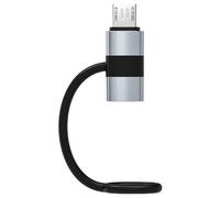 Fast Converter - Adaptador de sincronización de datos de 480 Mbps USB/USB de 5 pines macho a USB C hembra, convertidor de teléfono