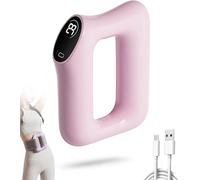 Fast Fat Burning Yoga Ring Massager, Multifunctional Full-Body Fascia Ring, 3 Modes & 5 Intensity Levels(Pink)