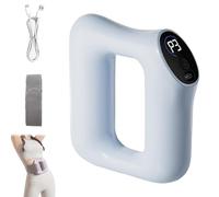 Fast Fat Burning Yoga Ring Massager, Multifunctional Full-Body Fascia Ring, Adjustable 3 Modes & 5 Levels, Portable for Home Travel (Blue,1pc)