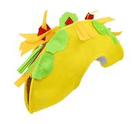 Fast Food Headpieces Funny Props Adults Kids Novelty Burger Headwear, Unique Burger Hat for Kids and Adults, Fun Fast Food Headwear for Parties, Birthday Costume Hat, Cute and Silly Hamburguesa