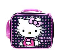 Fast Forward Hello Kitty - Bolsa de almuerzo (tama o mediano), color negro