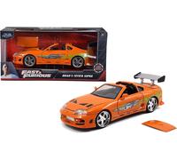 Fast & Furious 1:24 Escala Die-Cast Réplica Coche de Brian 1995 Toyota Supra
