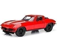 Fast & Furious 1:24 Letty's 1966 Chevy Corvette Die-Cast Coche, Toys para Niños