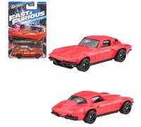 FAST FURIOUS 1:64 Modelo De Auto 7cm CORVETTE STINGRAY Mujeres Hot Wheels HRW40
