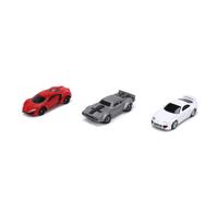 Fast & Furious 1.65" Nano 3-Pack Wave 4 Die-cast Cars, Toys fo (Importación USA)
