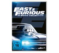 Fast & Furious - 10-Movie-Collection (DVD) Vin Diesel (Importación USA)