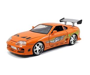 Fast & furious 1995 coche réplica del toyota supra a escala 1:24, fun