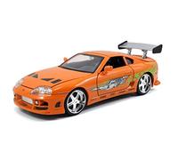 Fast & Furious 1995 Coche réplica del Toyota Supra a Escala 1:24, Fundido a presión, para niños/unisex.