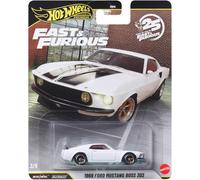 FAST FURIOUS 25 Años Modelo Auto FORD MUSTANG BOSS Hot Wheels JHW72 1:64 8cm