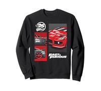 Fast & Furious 25th Anniversary Car Montage Sudadera