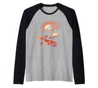 Fast & Furious 25th Anniversary Fast Five High Speed Camiseta Manga Raglan