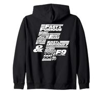 Fast & Furious 25th Anniversary Franchise Logo Stack Sudadera con Capucha