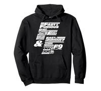 Fast & Furious 25th Anniversary Franchise Logo Stack Sudadera con Capucha