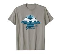Fast & Furious 25th Anniversary The Fate of The Furious Camiseta