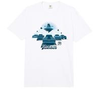 Fast & Furious 25th Anniversary The Fate of The Furious Comfort Colors Adult Heavyweight T-Shirt
