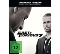 Fast & Furious 7 - Extended Version - Steelbook [Alemania] [Blu-ray]