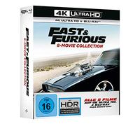 Fast & Furious - 8 Movie Collection (exklusiv bei Amazon.de) [4k Ultra-HD + Blu-Ray] [Alemania] [Blu-ray]