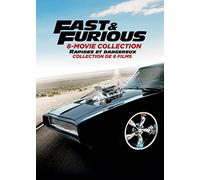 Fast & Furious 8-Movie Collection: The Fast & The Furious / 2 Fast 2 Furious / Tokyo Drift / Fast & Furious / Fast Five / Fast & Furious 6 / Furious 7 / The Fate Of The Furious