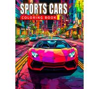 Fast & Furious: A Sports Cars Coloring Book: An Adrenaline-Fueled Coloring Adventure for Car Enthusiasts