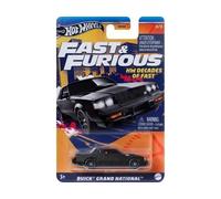 FAST FURIOUS Buick Grand National 1:64 Hot Wheels HRW43 Modelo Auto 8cm