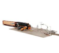Fast & Furious Final Race Train Nano Scene & 2 1.65" Die-Cast (Importación USA)