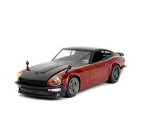 Fast & furious jada nissan datsun 240z 1:24 modelo de coche fundido a