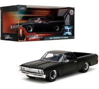 Jada - Fast & Furious 10 El Camino de 1967, 253203086, 8 años, de la película Fast & Furious 10, Die-Cast, a Escala 1:24, Dominic Toretto