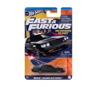 FAST FURIOUS Modelo Auto Buick Grand National Escala 1:64 8cm Hot Wheels HRW43