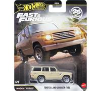 FAST FURIOUS Modelo Auto Diecast TOYOTA LAND CRUISER Hot Wheels JHW76 1:64 8cm