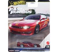 FAST FURIOUS Modelo De Auto NISSAN 240SX S14 Escala 1:64 6Cm Hot Wheels JBL99