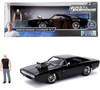 FAST FURIOUS Modelo DODGE CHARGER R/T DieCast Con Figura DOM Escala 1/24 Jada