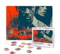 Fast Furious Puzzles - Rompecabezas personalizado de 500 piezas con fotos con bolsa de almacenamiento, rompecabezas desafiante para adultos, decoración del hogar, boda (52 x 38 cm)